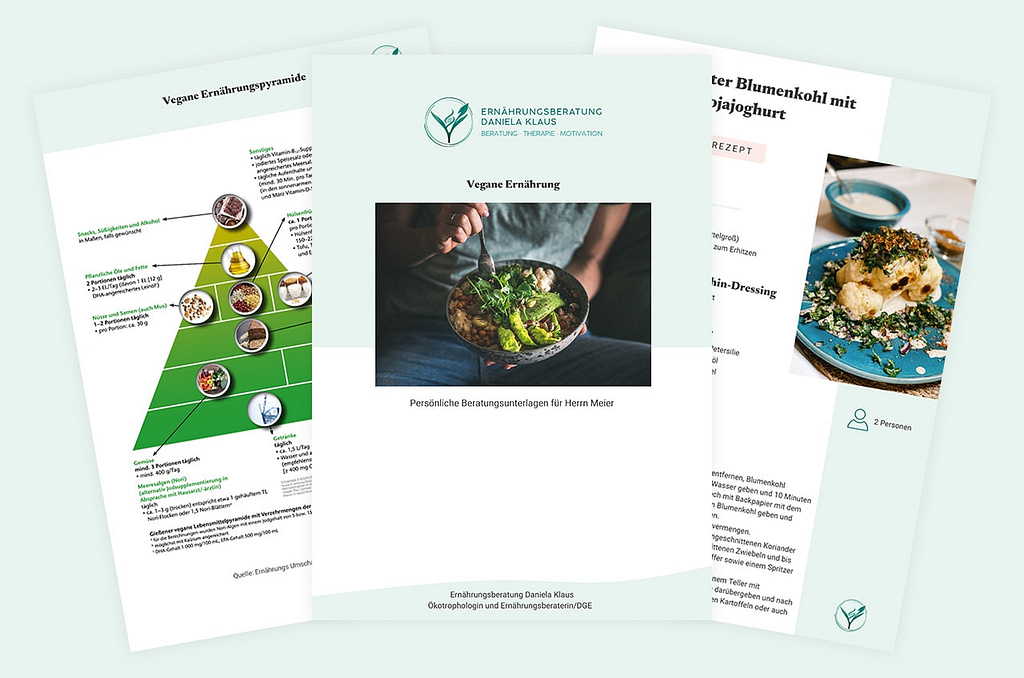 Vegane Ernährungsberatung Frankfurt am Main und online – Beratungsunterlagen